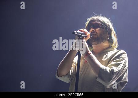 Indio, USA. 22nd Apr, 2023. Jai Paul during the Coachella Music Festival at Empire Polo Club on April 22, 2023, in Indio, California (Photo by Daniel DeSlover/Sipa USA) Credit: Sipa USA/Alamy Live News Stock Photo