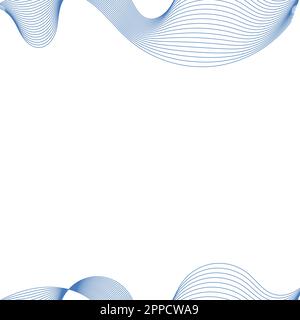 wave background. Wave design. Technology background. Tech background. Wavy background Stock Vector