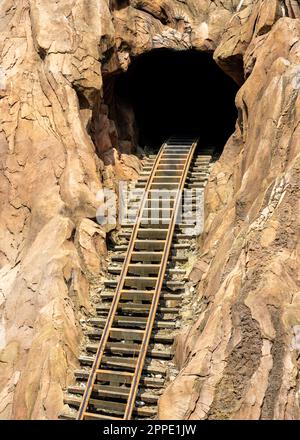 The amazing Everest ride. Stock Photo