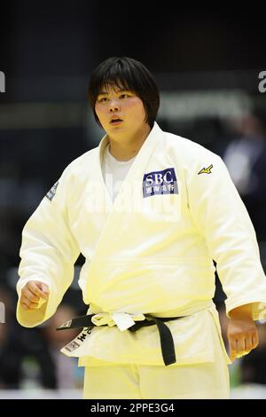 Kanagawa, Japan. 23rd Apr, 2023. Hikaru Kodama Judo : 2023 Empress Cup All Japan Women's Judo Championships Semi-Final at Yokohama Budokan in Kanagawa, Japan . Credit: Naoki Morita/AFLO SPORT/Alamy Live News Stock Photo