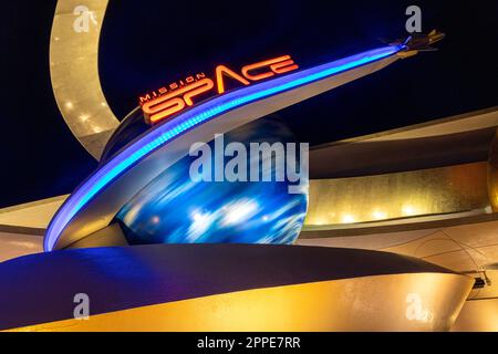 The beautiful mission space ride Stock Photo - Alamy