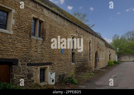 The Almoner's Hall next to the Cathedral in Peterborough, Cambridgeshire, UK Stock Photo