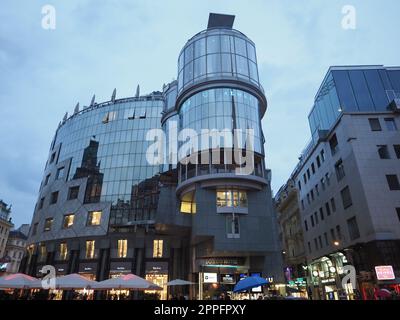 Haas Haus in Vienna Stock Photo