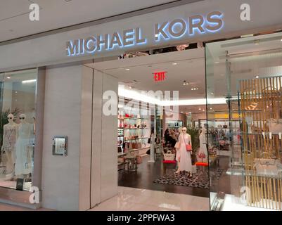 Orlando Florida June 6 2019  People walking in front of Michael Kors  and Bvlgari store in The Mall at Millenia Stock Photo  Alamy