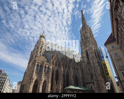 St Stephen Cathedral in Vienna Stock Photo