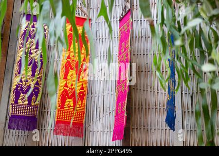 Thai Lanna style in Northern culture decoration Stock Photo