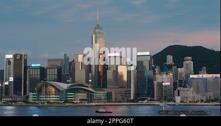 Victoria Harbor, Hong Kong 26 July 2019: Hong Kong City Stock Photo - Alamy