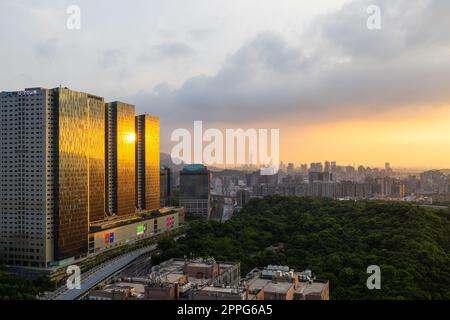 Xizhi, Taiwan, 09 July 2022: Taiwan city in New Taipei xizhi Stock Photo