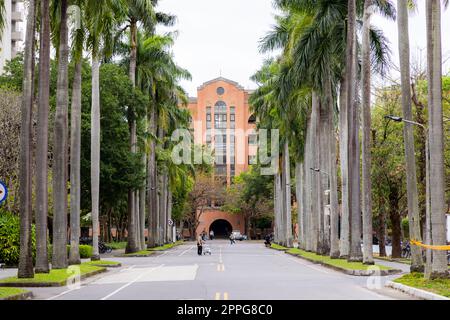 Taipei, Taiwan 22 March 2022: National Taiwan university Stock Photo