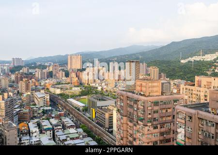 Xizhi, Taiwan, 09 July 2022: Taiwan city in New Taipei xizhi Stock Photo