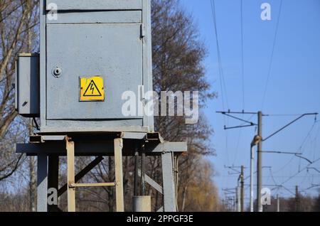 A small substation for the supply of electricity Stock Photo