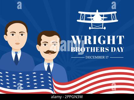 Wright Brothers poster Stock Photo - Alamy