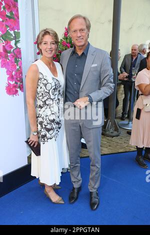 Christina Block,Gerhard Delling,premiere Of The Musical Mamma Mia! At