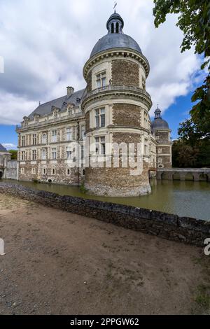 Serrant castle (Chateau de Serrant), Saint-Georges-sur-Loire,  Maine-et-Loire department, France Stock Photo