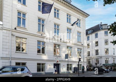 The embassy of Finland in Copenhagen, Denmark Stock Photo