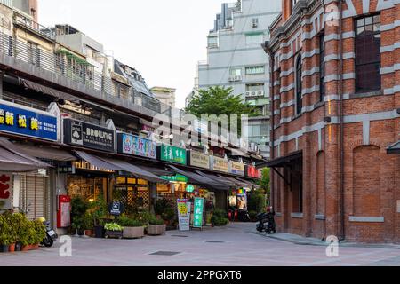 Taipei, Taiwan, 22 August 2022: Red House Theater in Ximending Stock Photo