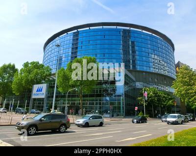 Frankfurt am Main, Germany - May 10, 2022: Maritim Hotel in Frankfurt am Main Stock Photo