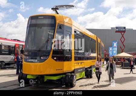 InnoTrans 2022, Outdoor, Display Germany Stadler Stock Photo