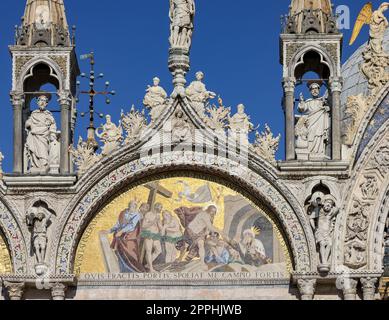 The basilica of St Mark in Venice. Italy. Stock Photo