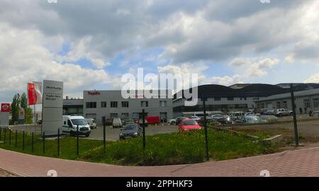 View of the Haval brand dealership store. Haval is a Chinese automobile marque owned by Great Wall Motors Stock Photo