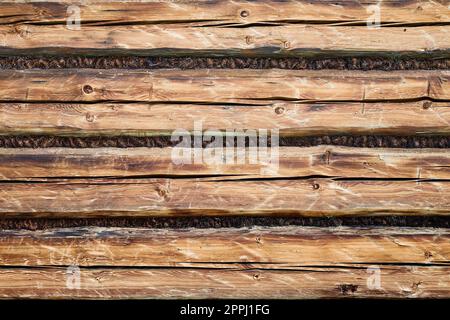 Wooden background. Old rustic rough wood. Old house wall. Vintage backdrop. Wood planks. Wooden texture background. Old surface Stock Photo
