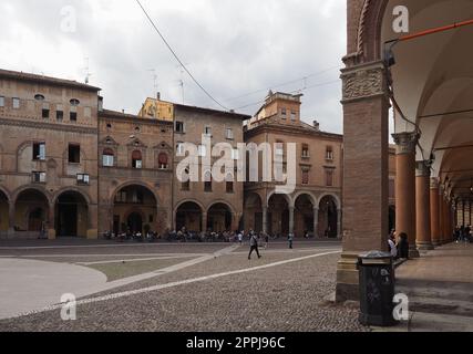 Piazza Santo Stefano in Bologna Stock Photo