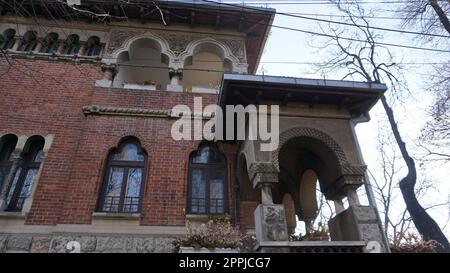 The city of Bucharest, architecture and buildings in center atBucharest, Romania Stock Photo