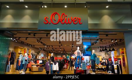 Herzogenaurach, GERMANY: The logo of the brand s.Oliver. German fashion  company headquartered in Rottendorf, sells apparel, shoes, accessories,  jewele Stock Photo - Alamy