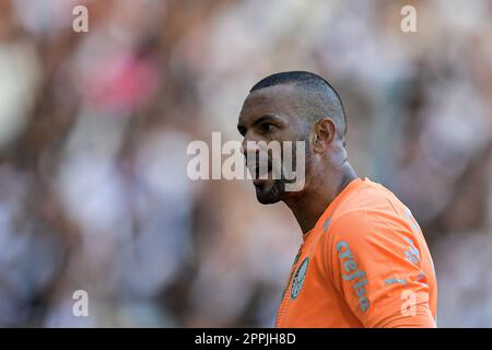 RJ - RIO DE JANEIRO - 04/23/2023 - BRAZILEIRO A 2023, VASCO X PALMEIRAS - Weverton goalkeeper of Palmeiras during a match against Vasco at the Maracana stadium for the BRAZILEIRO A 2023 championship. Photo: Thiago Ribeiro/AGIF/Sipa USA Stock Photo