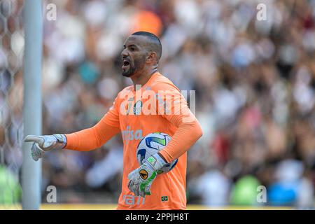 RJ - RIO DE JANEIRO - 04/23/2023 - BRAZILEIRO A 2023, VASCO X PALMEIRAS - Weverton goalkeeper of Palmeiras during a match against Vasco at the Maracana stadium for the BRAZILIAN A 2023 championship. Photo: Thiago Ribeiro/AGIF/Sipa USA Stock Photo