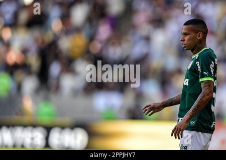 RJ - RIO DE JANEIRO - 23/04/2023 - BRAZILEIRO A 2023, VASCO X PALMEIRAS - Garcia player of Palmeiras during a match against Vasco at the Maracana stadium for the BRAZILEIRO A 2023 championship. Photo: Thiago Ribeiro/AGIF/Sipa USA Stock Photo