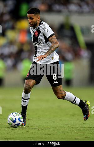 RJ - RIO DE JANEIRO - 04/23/2023 - BRAZILEIRO A 2023, VASCO X PALMEIRAS - Jair player of Vasco during a match against Palmeiras at Maracana stadium for the BRAZILEIRO A 2023 championship. Photo: Thiago Ribeiro/AGIF/Sipa USA Stock Photo