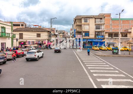 Tulcan, Ecuador - October 8, 2022: city in the south of america Stock Photo