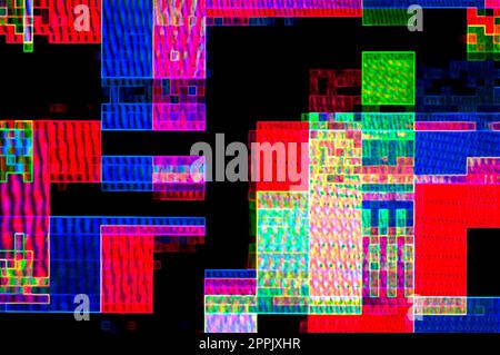 Abstract pixel pattern Stock Photo