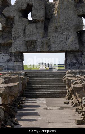 Monument to the Fight and Martyrdom in Majdanek Nazi concentration and extermination camp, Lublin, Poland Stock Photo