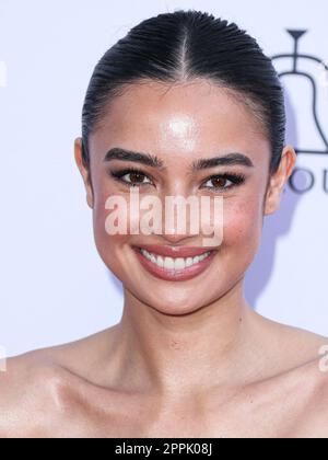 Beverly Hills, United States. 23rd Apr, 2023. BEVERLY HILLS, LOS ANGELES, CALIFORNIA, USA - APRIL 23: Kelsey Merritt arrives at The Daily Front Row's 7th Annual Fashion Los Angeles Awards held at the Crystal Garden at The Beverly Hills Hotel on April 23, 2023 in Beverly Hills, Los Angeles, California, United States. (Photo by Xavier Collin/Image Press Agency) Credit: Image Press Agency/Alamy Live News Stock Photo