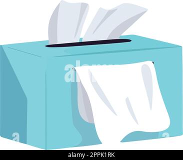 box of napkins Stock Vector