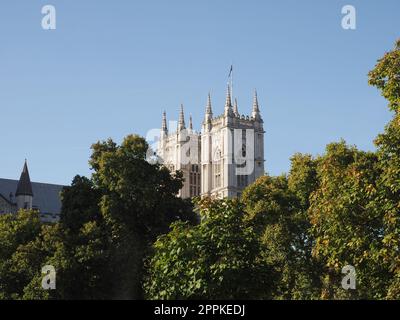 Westminster Abbey church in London Stock Photo