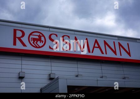 Rossmann Cosmetics And Beauty Shop. Logo Lettering Stock Photo, Picture and  Royalty Free Image. Image 171121799.