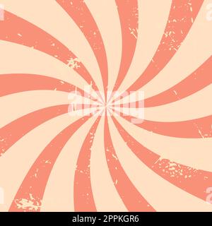 Retro sun rays poster. Vector illustration Stock Vector