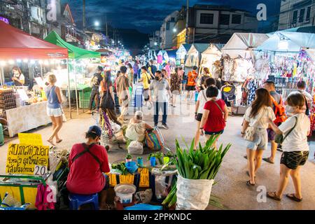 THAILAND PRACHUAP HUA HIN NGHTMARKET Stock Photo