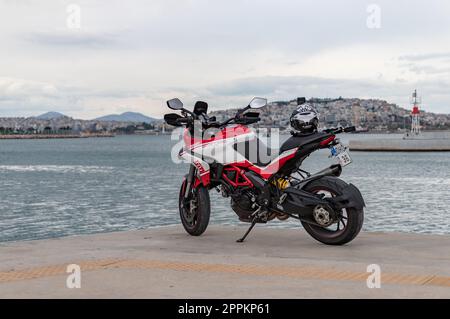 Motorcycle Ducati Multistrada 1200 Stock Photo - Alamy