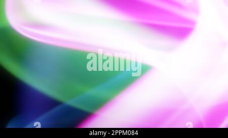 Abstract wavy color lines like wispy smoke in fluid motion Stock Photo