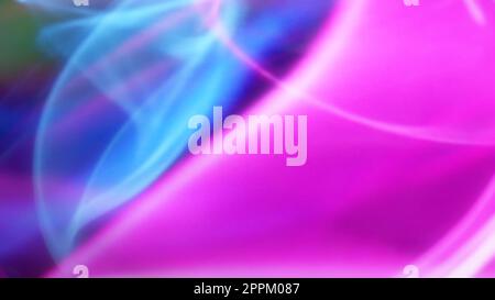 Abstract wavy color lines like wispy smoke in fluid motion Stock Photo