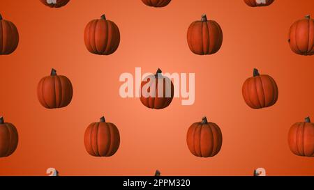 Halloween pumpkin on happy to scary face glowing in the night Stock Photo
