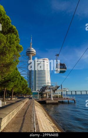 Vasco da Gama Tower Stock Photo