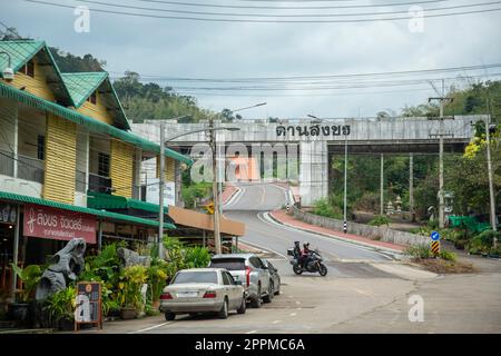 THAILAND PRACHUAP KHIRI KHAN BORDER MYANMAR Stock Photo