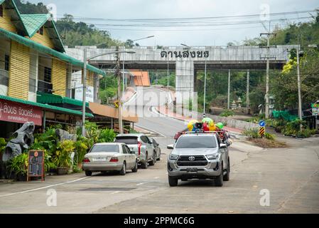 THAILAND PRACHUAP KHIRI KHAN BORDER MYANMAR Stock Photo