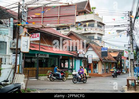 THAILAND PRACHUAP HUA HIN OLD TOWN Stock Photo