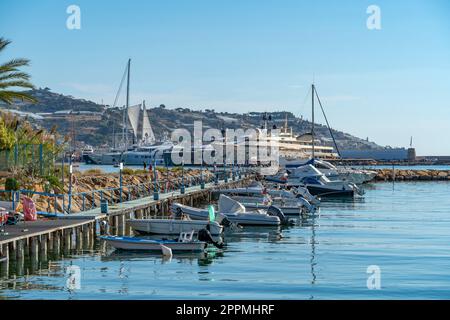 Sanremo in Italy Stock Photo